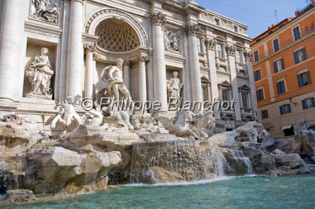 italie rome 25.JPG - Fontaine de Trevi (fontana di Trevi)Rome, Italie
